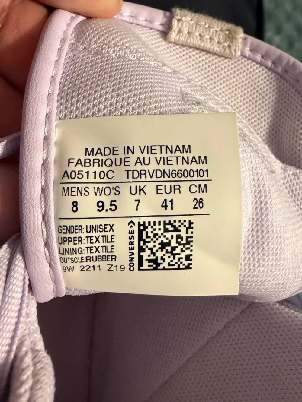 Converse Run Star Motion High Top Sneakers - Lilac - Picture 6 of 7